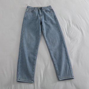 Loose skinny nine-point jeans
